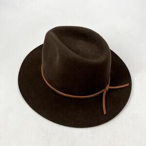 Brixton Brown Wool Hat